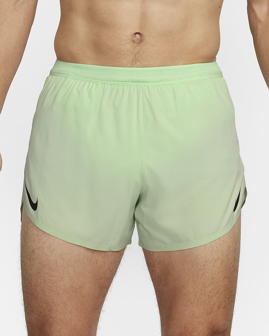 Nike AeroSwift Men s Dri FIT ADV 4 Brief Lined Running Shorts. Nike